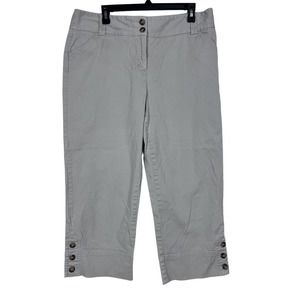 Charter club classic fit size 14 khaki Capri pants women’s